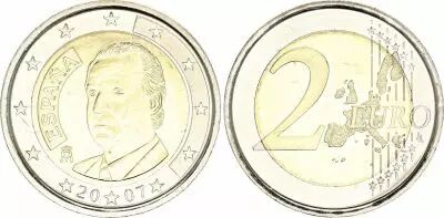 Spanien 2 Euros - Juan Carlos I - 2007
