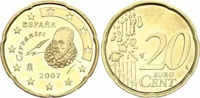 Spanien 20 Centimes Euro - 2007