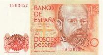 Spanien 200 Pesetas - Leopoldo Alas Clarin - 1980 - P.156