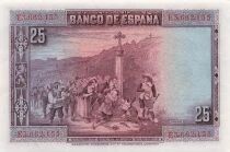 Spanien 25 Pesetas - Isaac Albeniz - 1954 - P.147