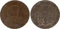 Spanien 4 Maravedis Ferdinand VII - 1824 - J Jubia - KM.505