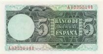 Spanien 5 Pesetas - De Elcano - 1948 - P.136
