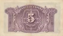 Spanien 5 Pesetas - Woman - Various serial - 1935