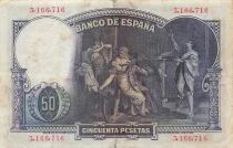 Spanien 50 Pesetas - E. Rosales - 1931 - P.82