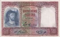 Spanien 500 Pesetas  -  J. S. de Elcano - 1931 - P.85
