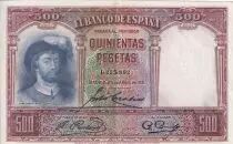 Spanien 500 Pesetas  -  J. S. de Elcano - 1931 - P.85