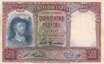 Spanien 500 Pesetas  -  J. S. de Elcano - 1931 - P.85