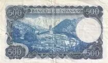 Spanien 500 Pesetas - Jacinto Verdaguer - Landscape - 1971 - Serial 1Q - P.153