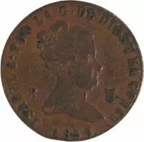 Spanien 8 Maravedis Isabel II - Arms - 1850