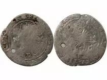 Spanien SPAIN, FERDINAND II AND ISABELLA - 1/2 REAL - TOLEDO