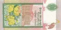Sri-Lanka 10 Rupees - Chinze - Fleurs - Palais - 1995 - P.108a