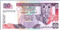 Sri-Lanka 20 Rupees 2006 - Masque de nativité - Pêcheurs