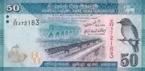 Sri Lanka 50 Rupees - 2010 - Bird - Dancers