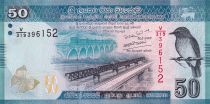 Sri-Lanka 50 Rupees - Oiseau - Danseurs - 2020 - P.NEW
