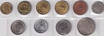 Sri Lanka Set of 10 Coins - Various Years