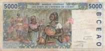 Staaten von Westafrika 5000 Francs - Niger - 2003 - P.613H