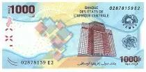 Staaten Zentralen Afrikas 1000 Francs - Central Bank of Youand� - 2020 (2022) - Letter E2