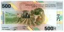 Staaten Zentralen Afrikas 2000 Francs - Building - Farm - 2020 (2022) - Letter A