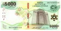 Staaten Zentralen Afrikas 5000 Francs - Central Bank of Youand� - 2020 (2022) - Letter C4