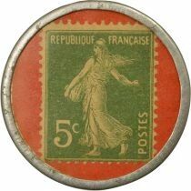 Stamp Coin - 5 Centimes, Batterie Cuisine G. Carpentier - Paris