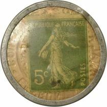 Stamp Coin - 5 Centimes, Cr&eacute;dit Lyonnais - Paris