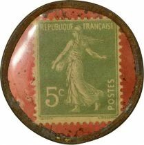 Stamp Coin - 5 Centimes, La Lanterne - Paris