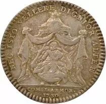 States of Brittany, Louis XV ? Silver Token - 1730 Saint Brieuc