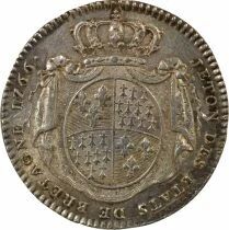 States of Brittany, Louis XV ? Silver Token - 1766 Rennes