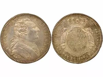 States of Brittany, Louis XVI ? Silver Token - 1782 Rennes