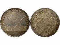 States of Burgundy - Silver Token, Majority of the King - 1725