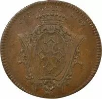 States of Languedoc, Louis XVI - Copper Token - 1789