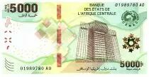 Stati dell\'Africa centrale 5000 Francs - Central Bank of Youand� - 2020 (2022) - Letter A0