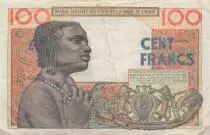 Stati dell\'Africa dell\'ovest 100 Francs - Mask - 23-04-1959 - P.1