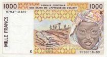 Stati dell\'Africa dell\'ovest 1000 Francs - Senegal - 1997 - P.117K