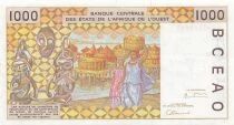 Stati dell\'Africa dell\'ovest 1000 Francs - Senegal - 1997 - P.117K