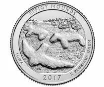 Stati Uniti d\'America 1/4 Dollar Effigies Mounds - P Philadelphia - 2017