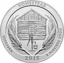 Stati Uniti d\'America 1/4 Dollar Homestead - 2015 D Denver