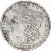 Stati Uniti d\'America 1 Dollar Morgan - Eagle 1887