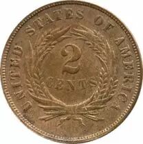 Stati Uniti d\'America 2 Cents Arms