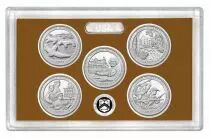 Stati Uniti d\'America BU.2017 Beautiful Quarters Proof set 2017 - 5 coins