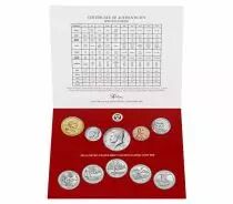Stati Uniti d\'America Uncirculated Coin Set BU Denvier (D) + Philadelphia (P) 2018 - 20 coins