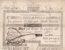 Stato Pontificale 38 Scudi - Monte della Pieta Di Roma - 1797