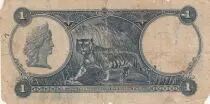 Straits Settlements 1 dollar - George V - Tigre - Serial K.18 - 1935