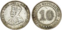 Straits Settlements 10 Cent George V - 1927 - Silver