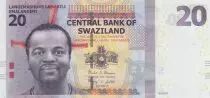 Suazilandia 20 Emalangeni - King Mswati III - Cow - 2017