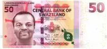 Suazilandia 50 Emalangeni Roi Mswati III - Building -  2010