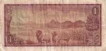 Sud Africa 1 Rand - Jan Van Riebeek - Countryside - Sheep - ND (1966-1972) - P.109b