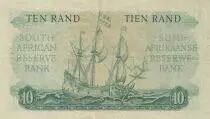 Sud Africa 10 Rand - Jan Van Riebeeck - Mine - 1962 - Serial C.32