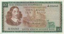 Sud Africa 10 Rand - Jan Van Riebeeck - ND (1967) - P.114b