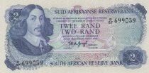 Sud Africa 2 Rand - Bartholomeus Vermuyden - Gariep Dam - 1974 - Series D87
